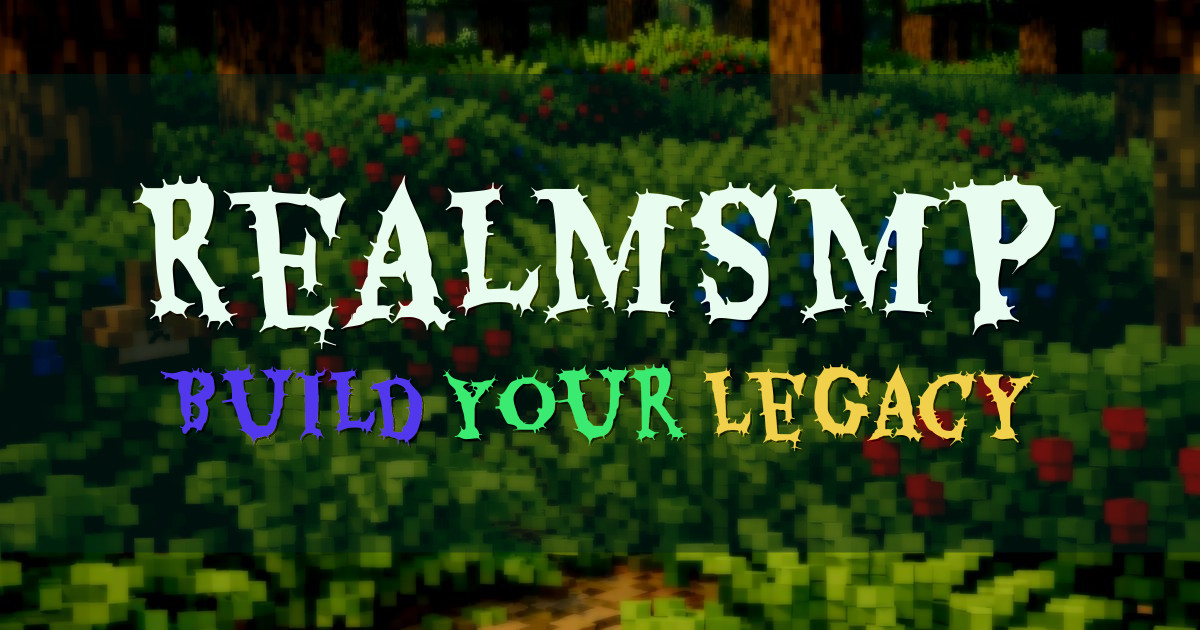 RealmSMP Survival Minecraft server