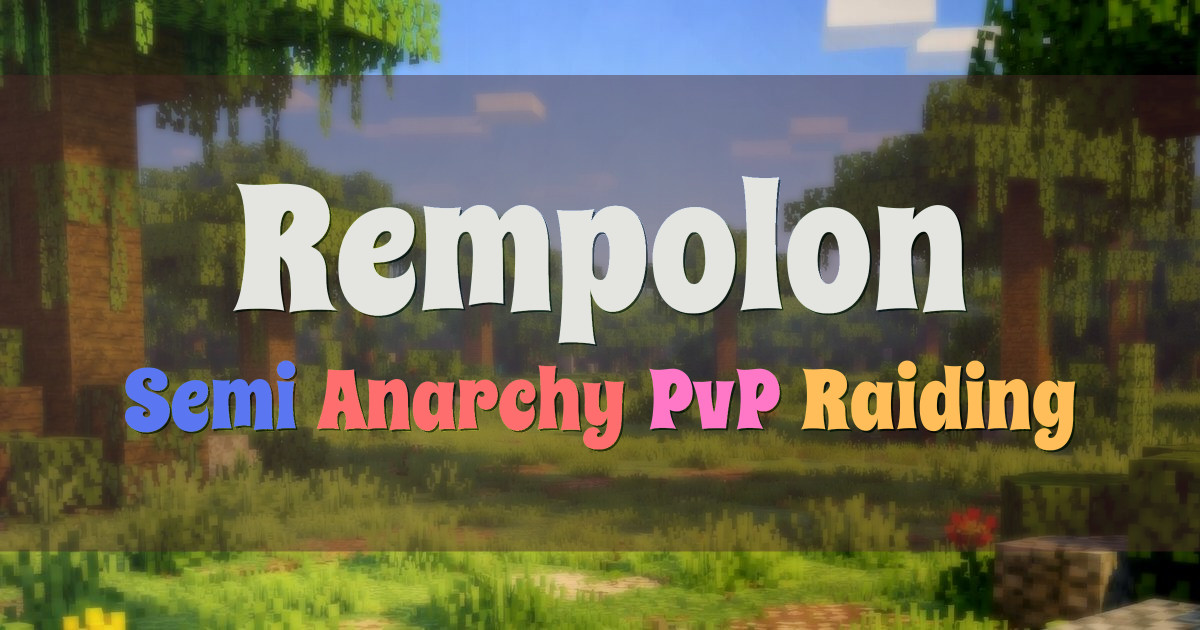 Banner for Rempolon Semi Anarchy Survival (rempolon.eu)