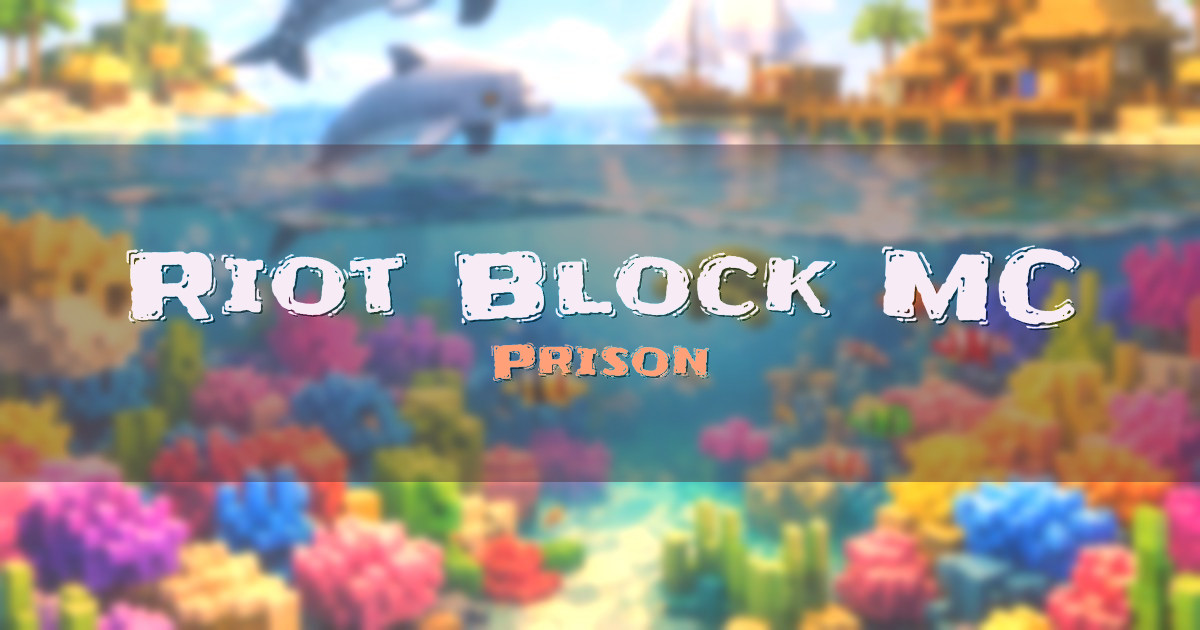 Riot Block MC Prison Minecraft server