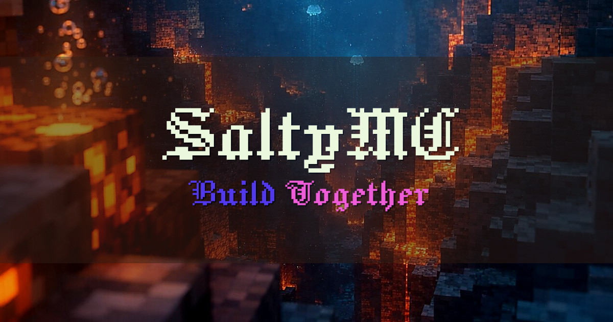 SaltyMC Survival Minecraft server