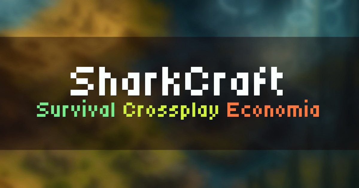 Banner for SharkCraft Survival crossplay com dungeons RPG (sharkcraft.com.br)