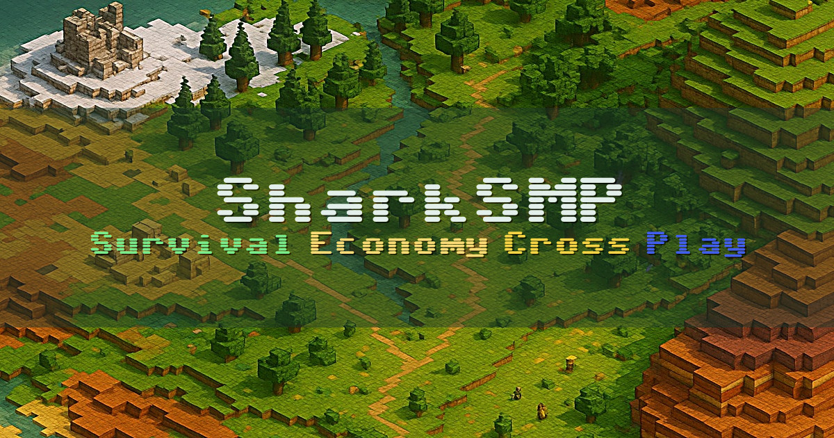 Banner for SharkSMP Survival SMP with Economy and PvP (sharksmp.net)