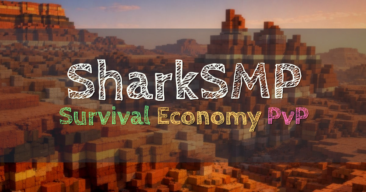 Banner for SharkSMP Survival SMP with Economy and PvP (sharksmp.net)