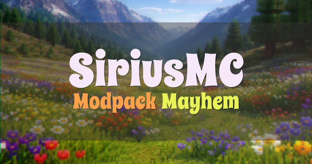 SiriusMC Modded Minecraft server