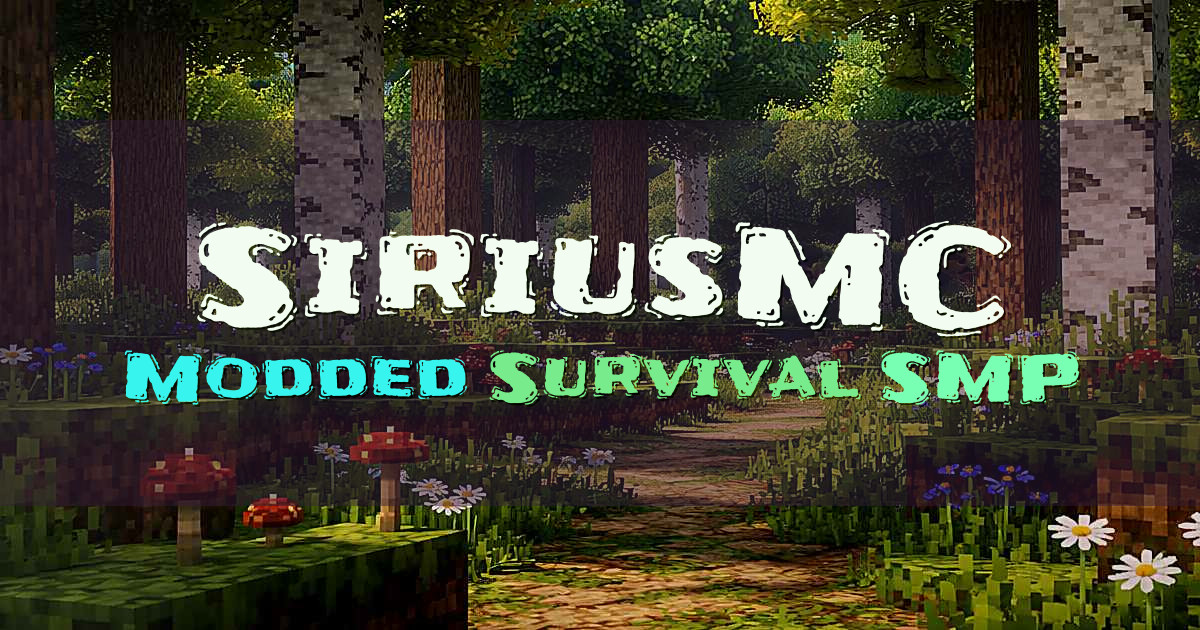 Banner for SiriusMC Modded Network Tekkit and ATM10 (play.siriusmc.net)