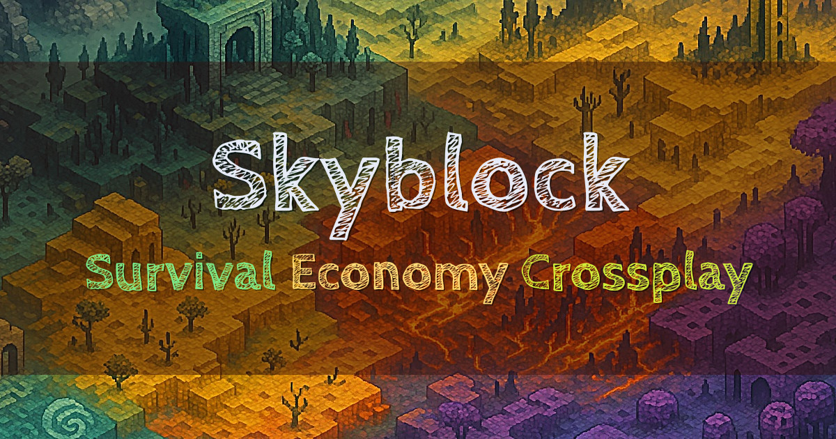 Banner for Skyblock Original Noobcrew Skyblock Server (skyblock.net)