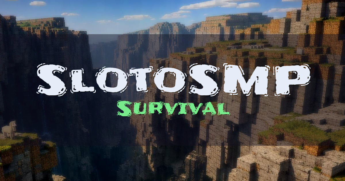 SlotoSMP Survival Minecraft server