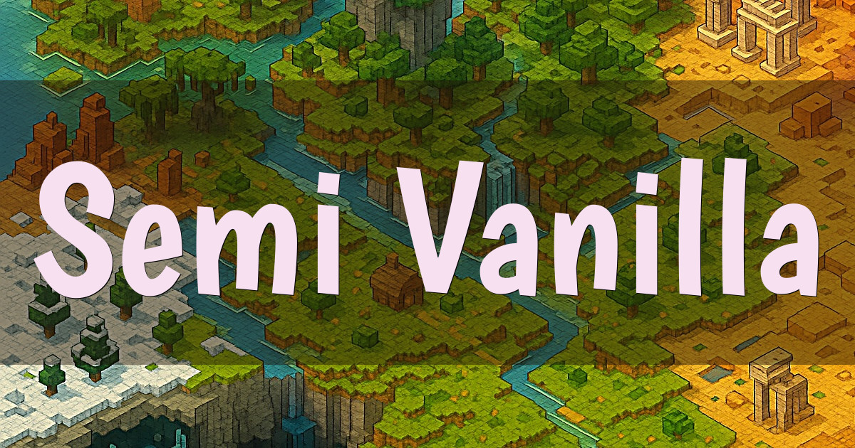 Banner for Smithtainment Semi Vanilla Survival with PvP Zones (mc.smithtainment.com)