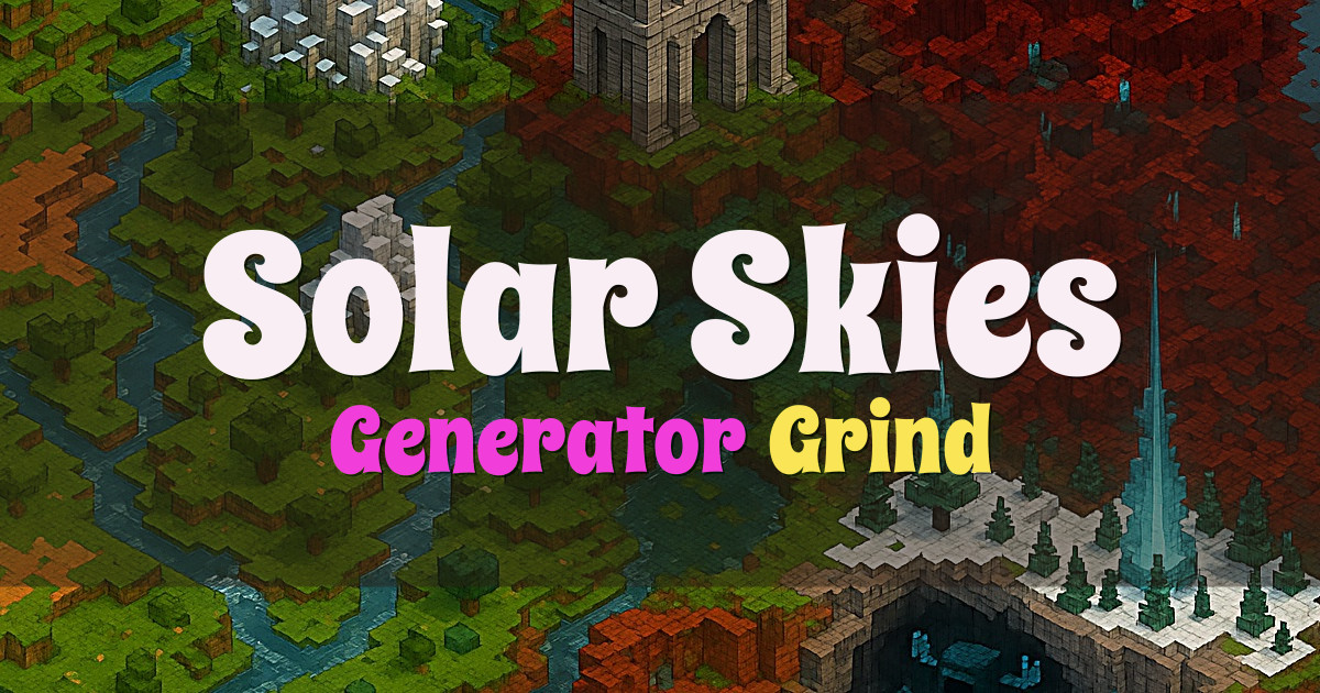 Solar Skies Gens Minecraft server