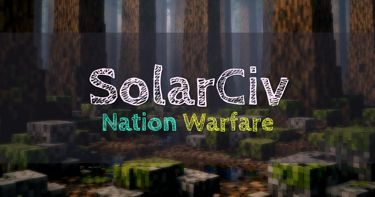SolarCiv Earth Minecraft server