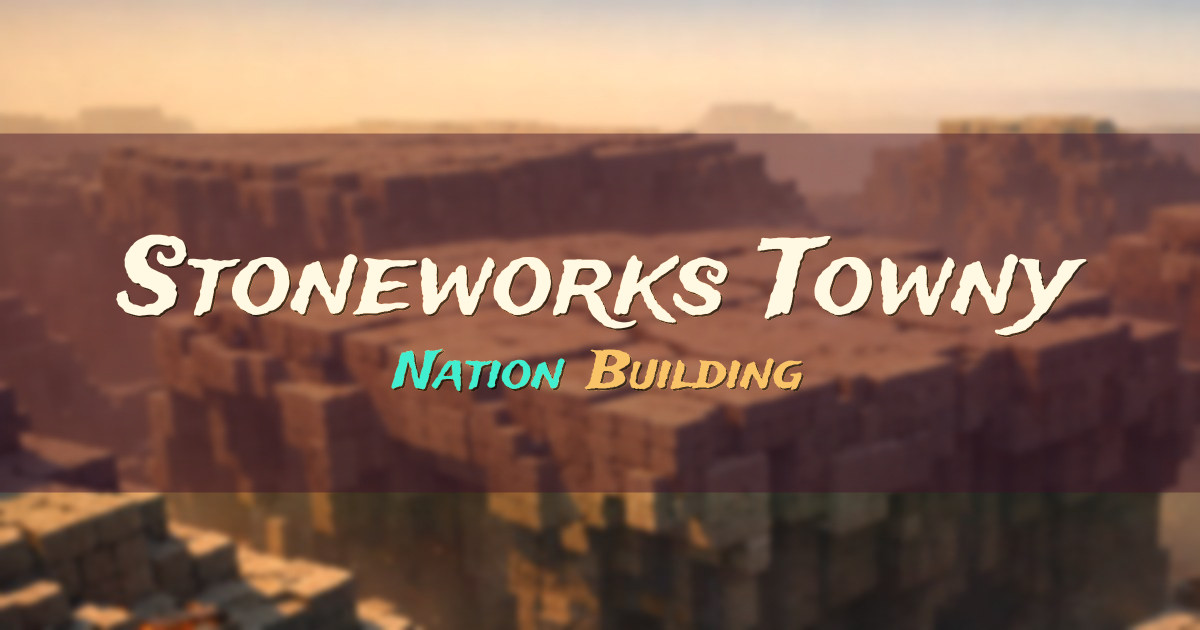 Stoneworks Towny Minecraft server