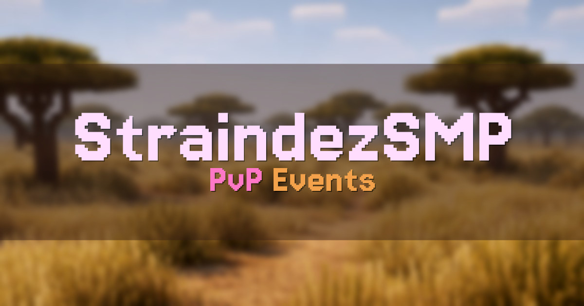 StraindezSMP Survival Minecraft server