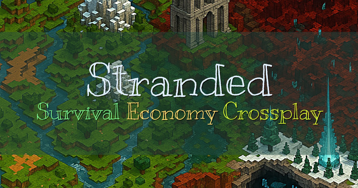 Banner for Stranded Survival Economy Crossplay (stranded.lol)