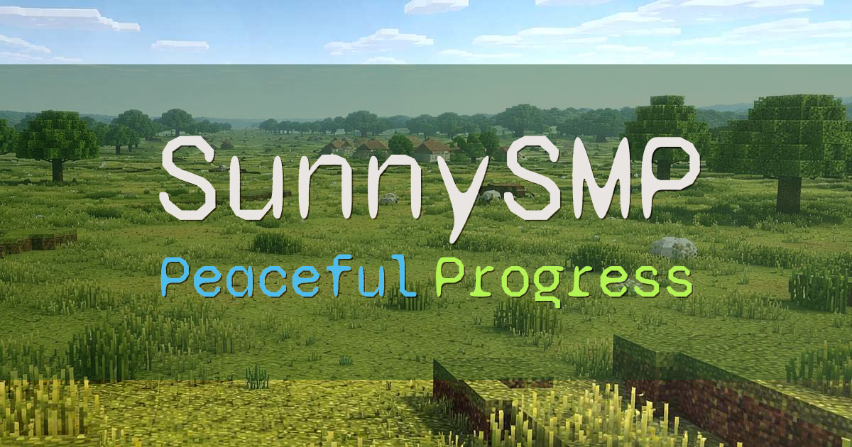 SunnySMP Survival Minecraft server