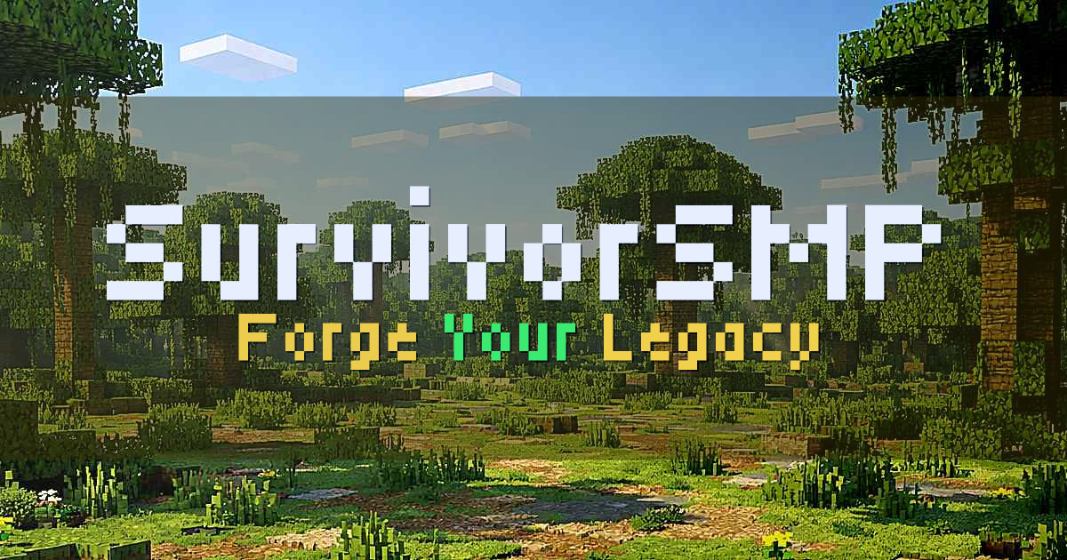 SurvivorSMP Survival Minecraft server