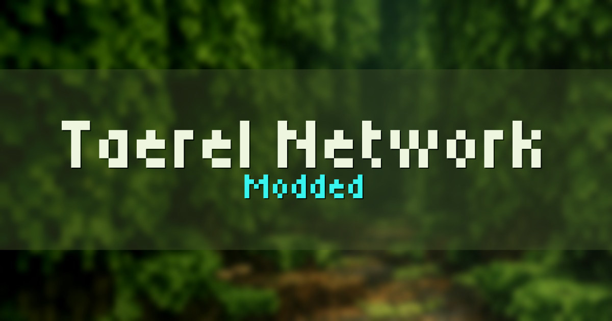 Taerel Network Modded Minecraft server