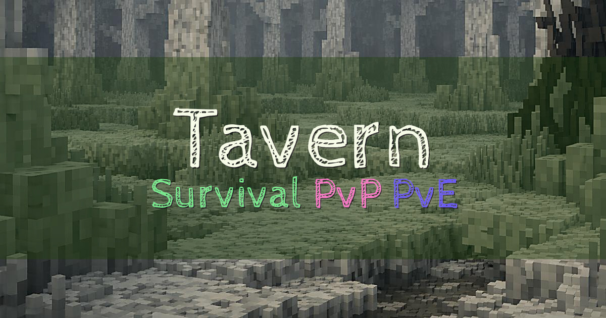 Banner for Tavern Survival with PvP PvE and Economy
