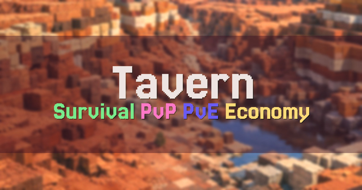 Banner for Tavern Survival with PvP PvE McMMO Progression (tavernmc.net)
