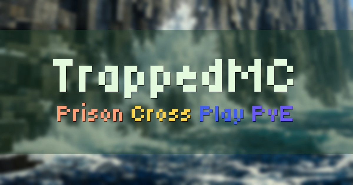 Banner for TrappedMC Classic Style Prison Progression (warden.trappedmc.com)