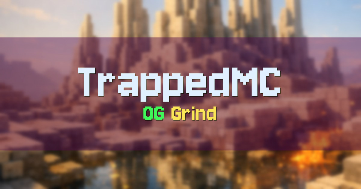 TrappedMC Prison Minecraft server
