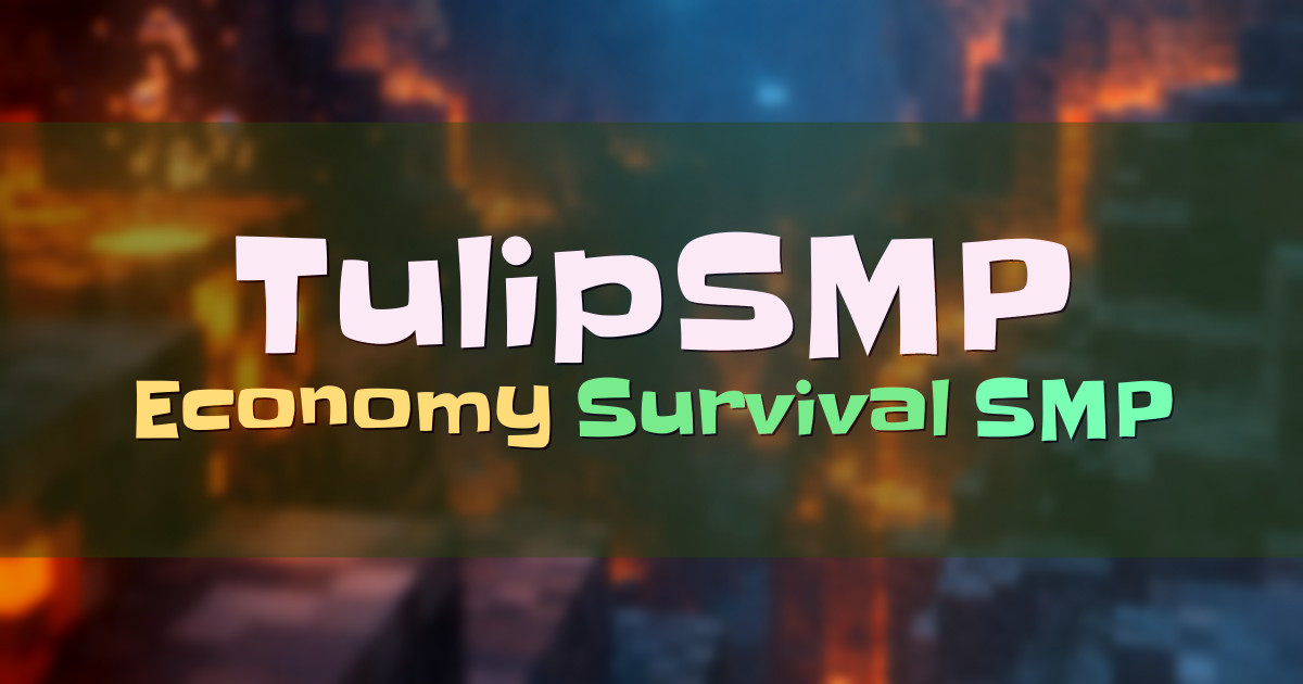 Banner for TulipSMP LGBTQ+ Safe Space SMP