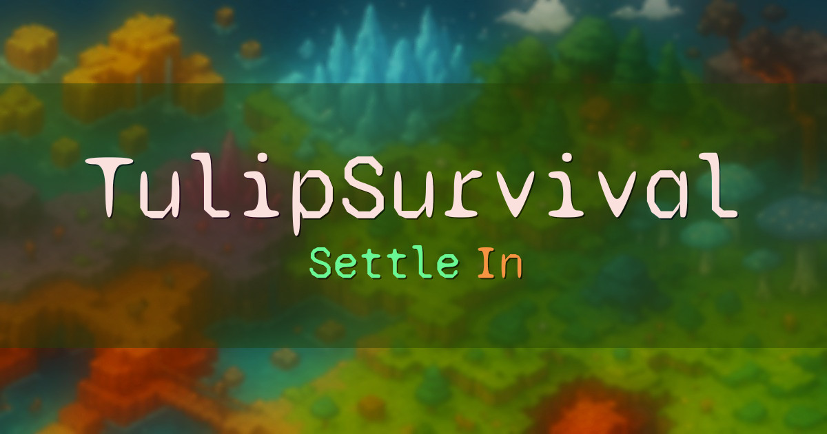 TulipSurvival Survival Minecraft server