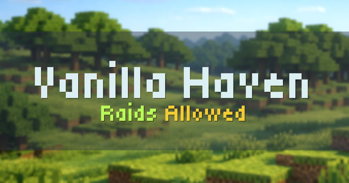 Vanilla Haven Survival Minecraft server