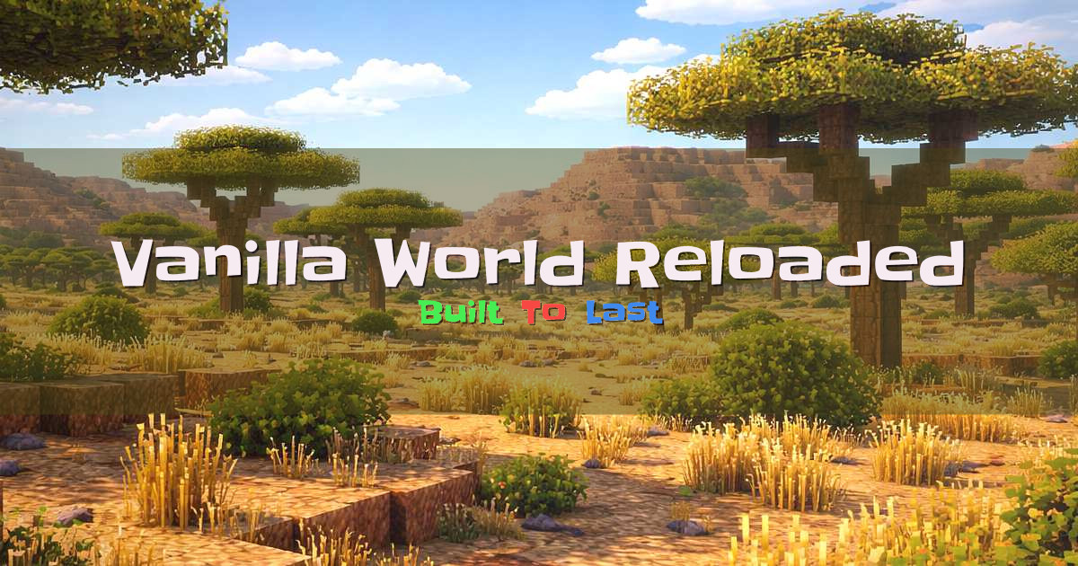 Vanilla World Reloaded Survival Minecraft server
