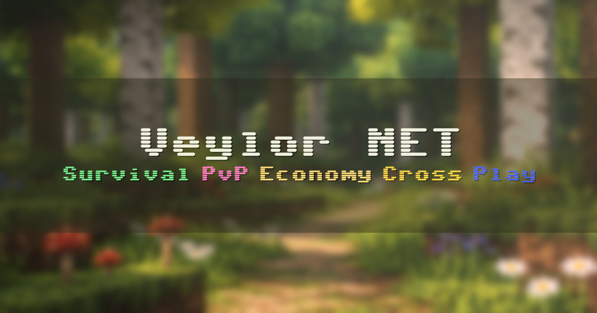Banner for Veylor.NET Survival mit Economy und Clans (veylor.net)