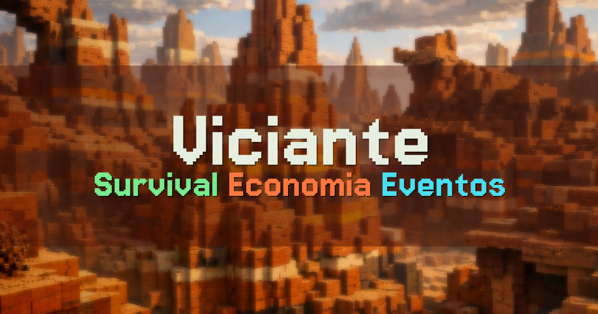 Banner for Viciante Survival com Economia e Eventos Automáticos (ms.viciante.com.br)
