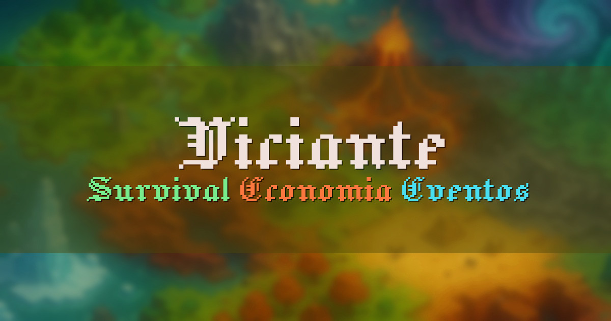 Banner for Viciante Survival com Economia e Eventos Diários (ms.viciante.com.br)