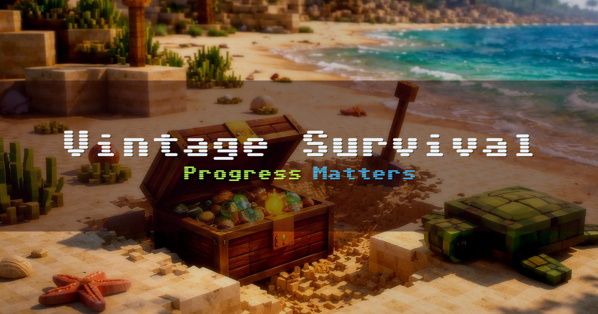 Vintage Survival Survival Minecraft server