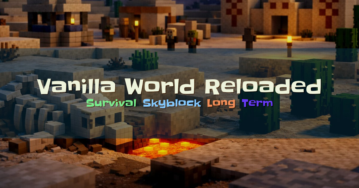 Banner for VW Reloaded Long Term Survival and Skyblock (vwreloaded.com)