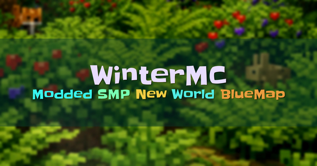 Banner for WinterMC Modded SMP With Create and Exploration (wintermc.lagfree.me)
