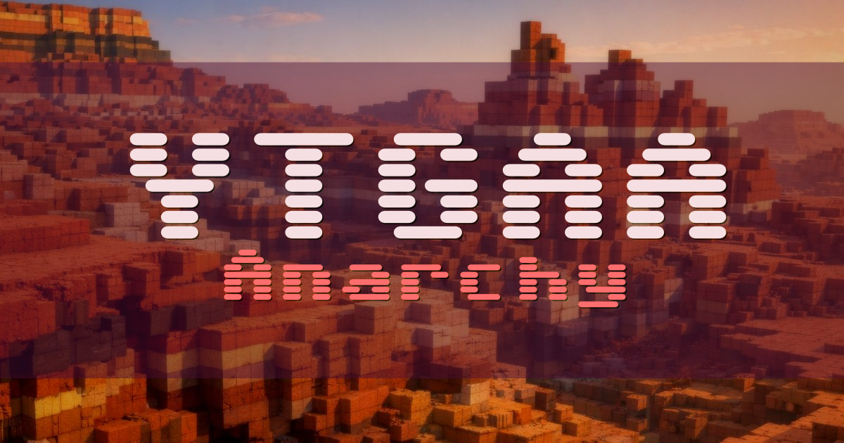 YTGAA Anarchy Minecraft server