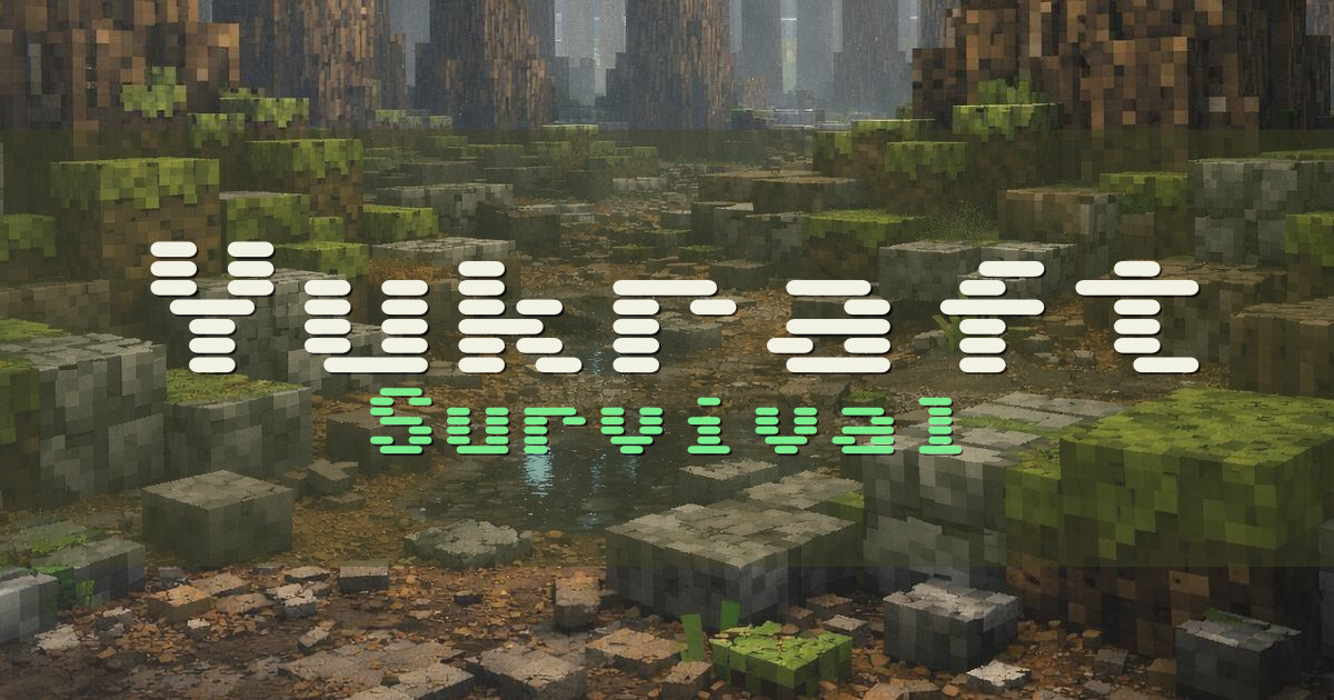 Yukraft Survival Minecraft server