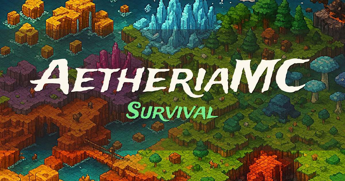 Banner for AetheriaMC Survival