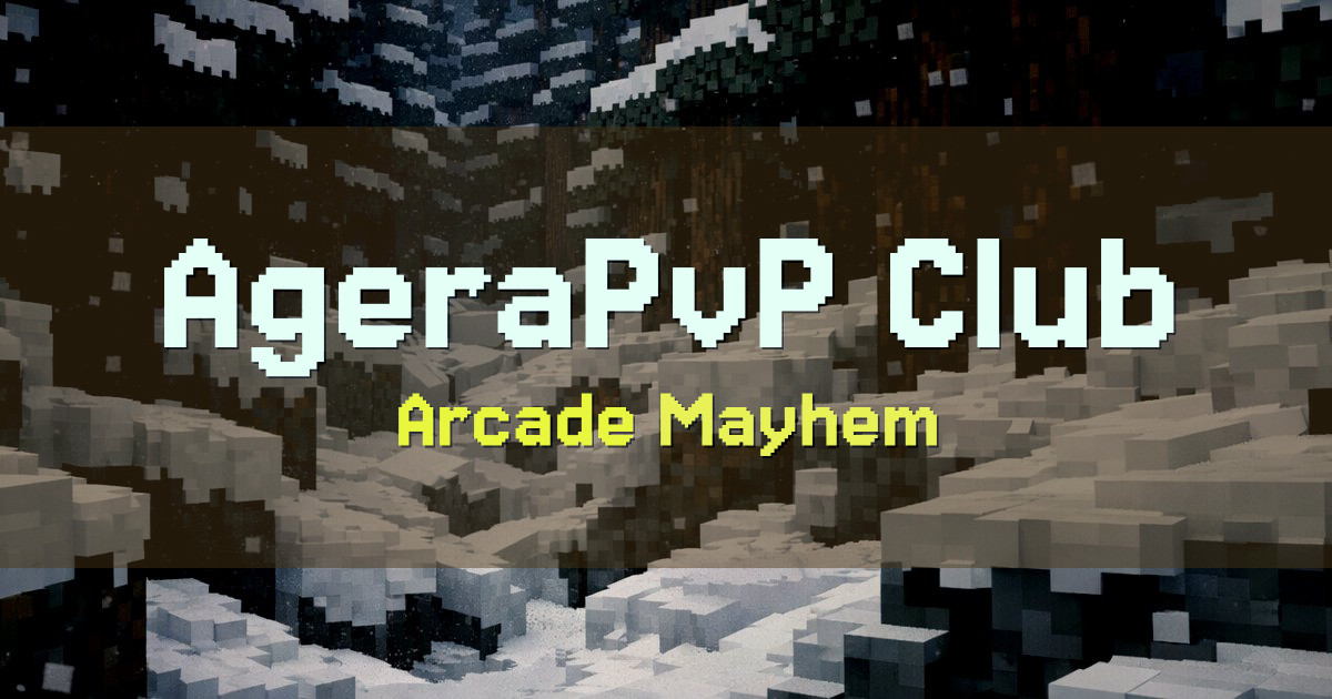 AgeraPvP Club PvP Minecraft server