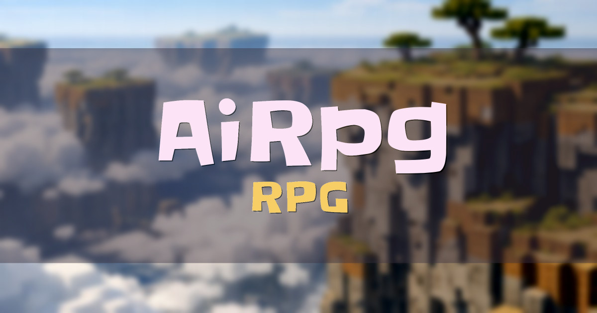 AiRpg RPG Minecraft server