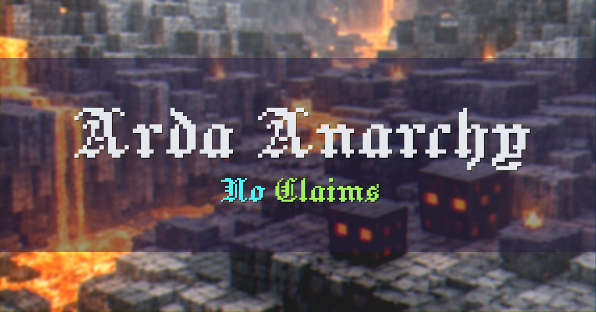 Arda Anarchy Anarchy Minecraft server