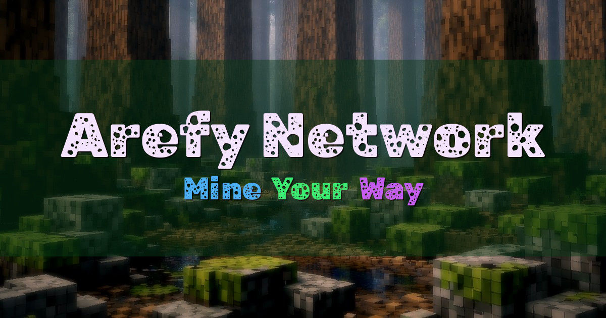 Arefy Network Prison Minecraft server