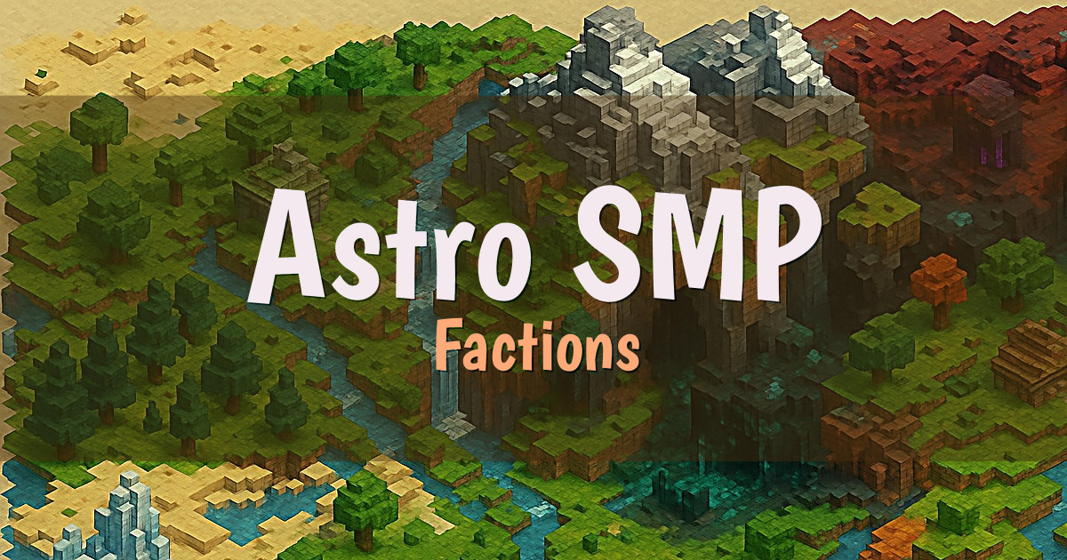 Astro SMP Factions Minecraft server