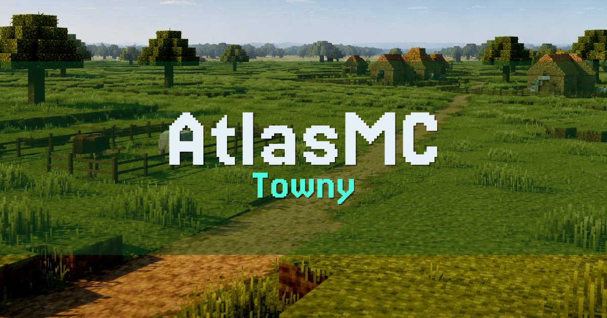 Banner for AtlasMC Towny