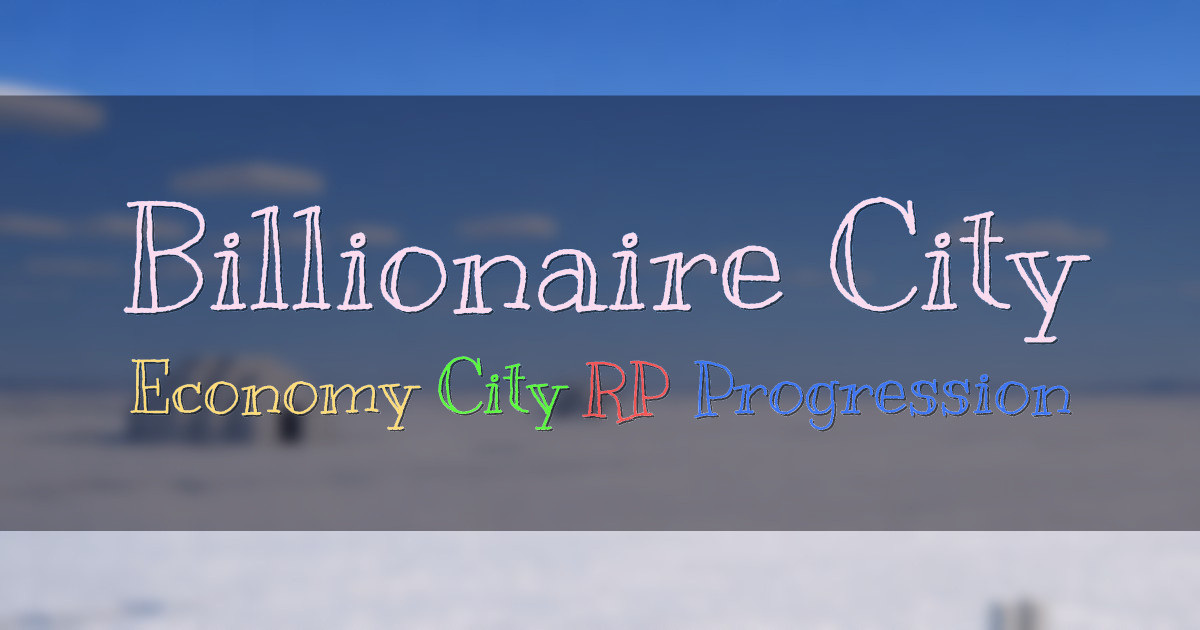 Banner for Billionaire City City Economy SMP Roleplay (billionaire.city)