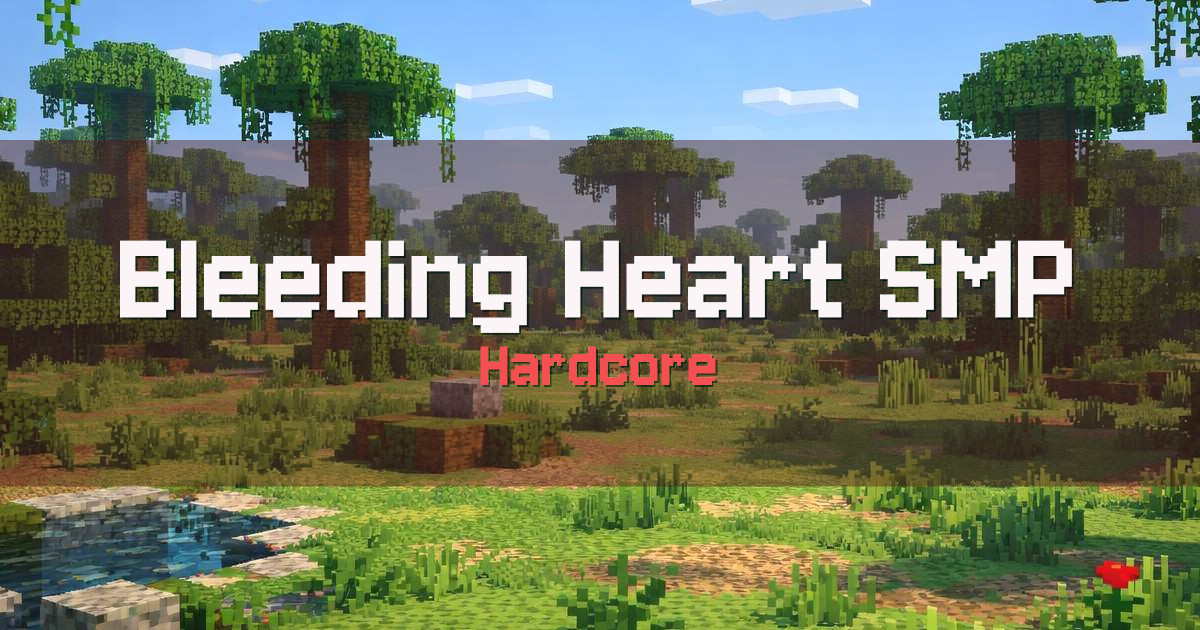 Banner for Bleeding Heart SMP Hardcore (bhsmp.net)
