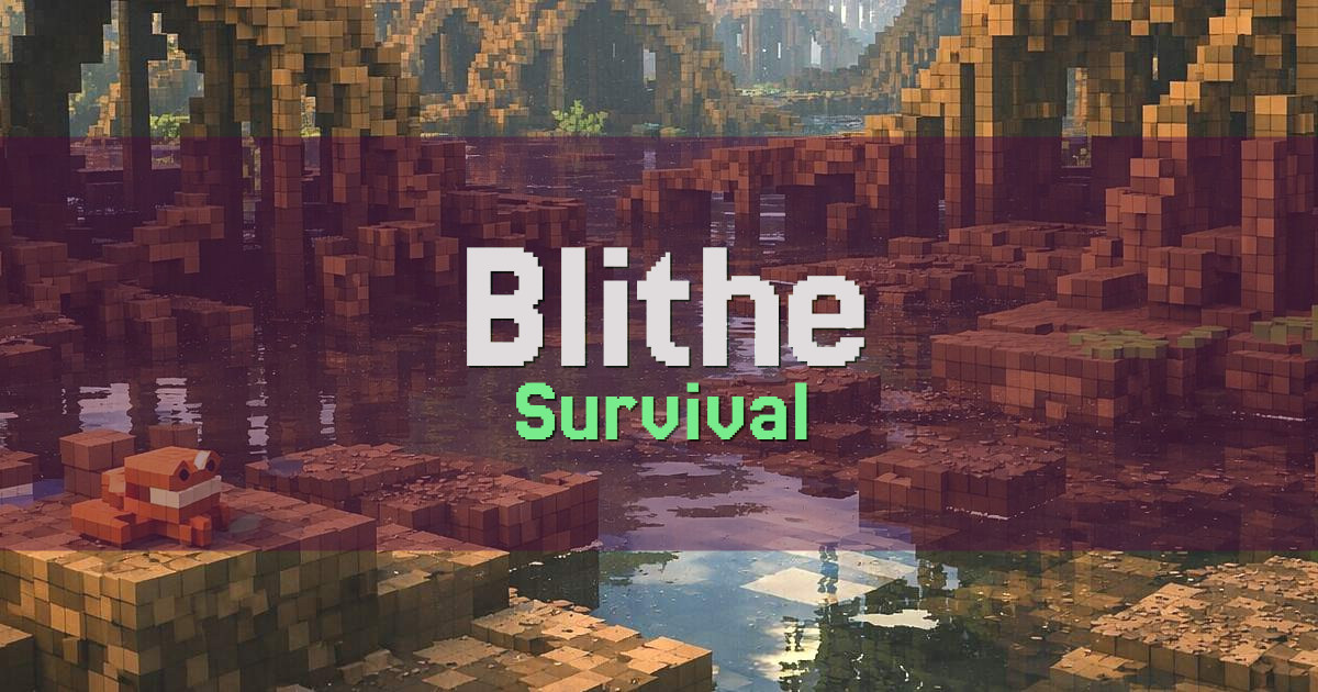 Banner for Blithe Survival (play.blithemc.com)