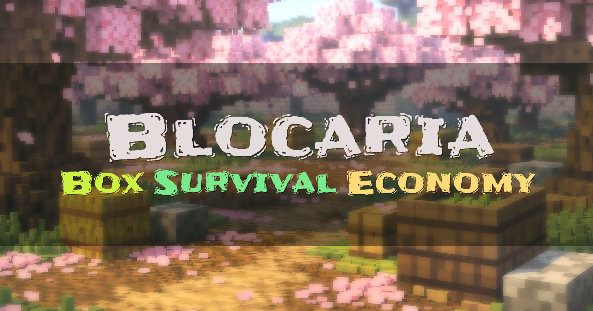 Banner for Blocaria Box Survival Progression (org.blocaria.net)
