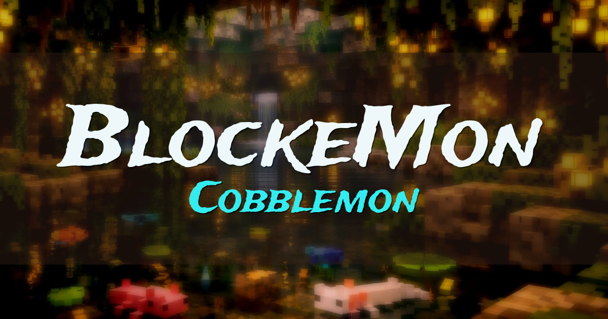 Banner for BlockeMon Cobblemon (play.blockemon.gg)