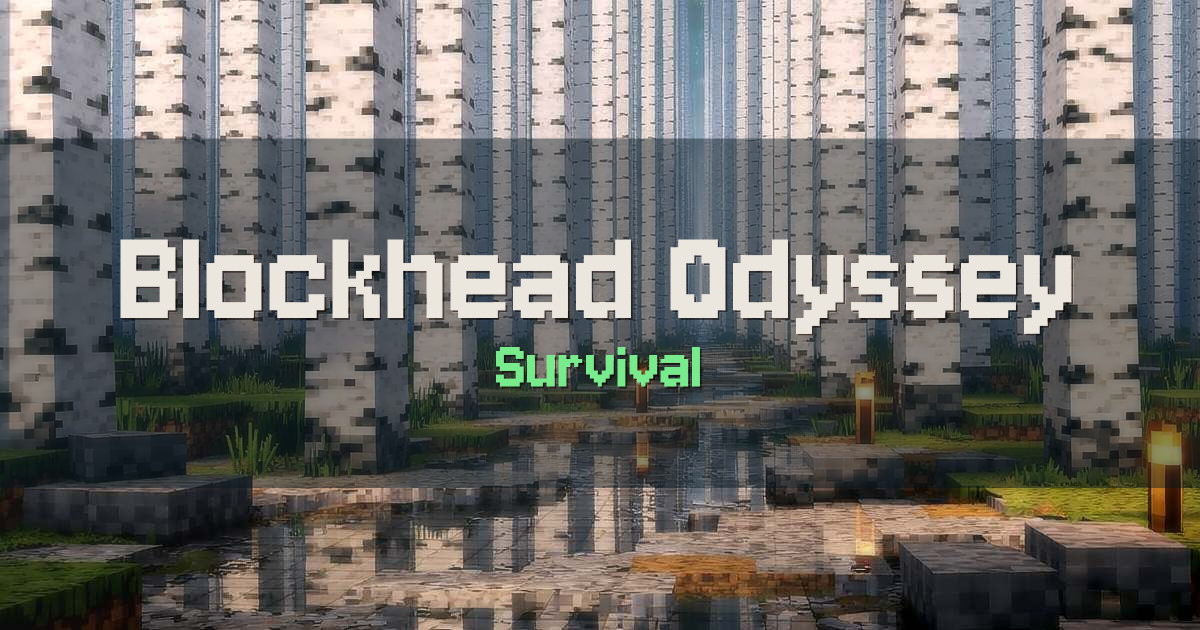 Banner for Blockhead Odyssey Survival