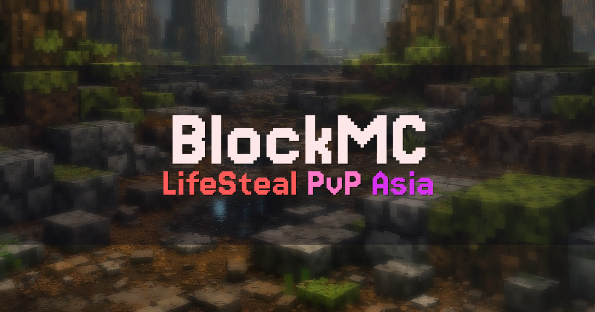 Banner for BlockMC Lifesteal PvP Realm (play.blockmc.fun)